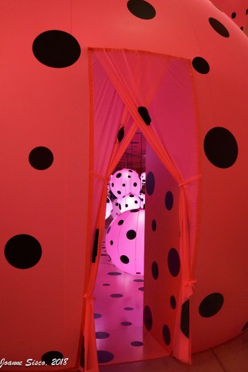 Pink, dots, infinity mirrors ... all at the AGO